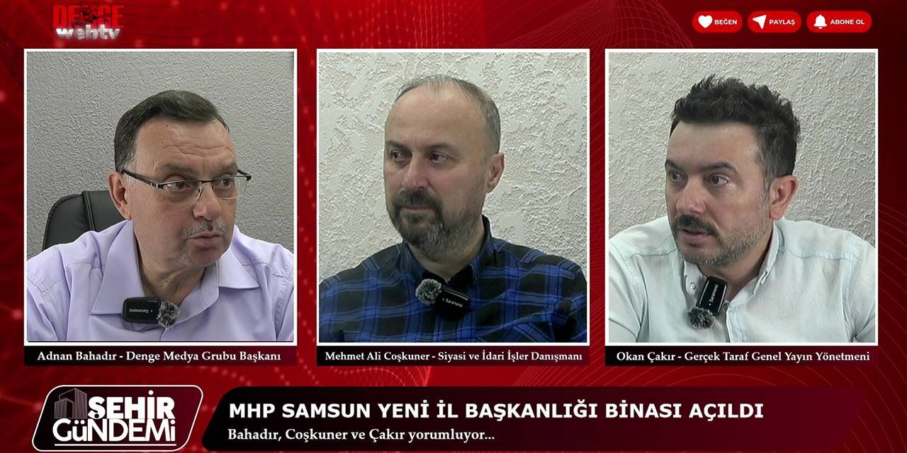 Şehir Gündemi yeni bölümü 20:00'da