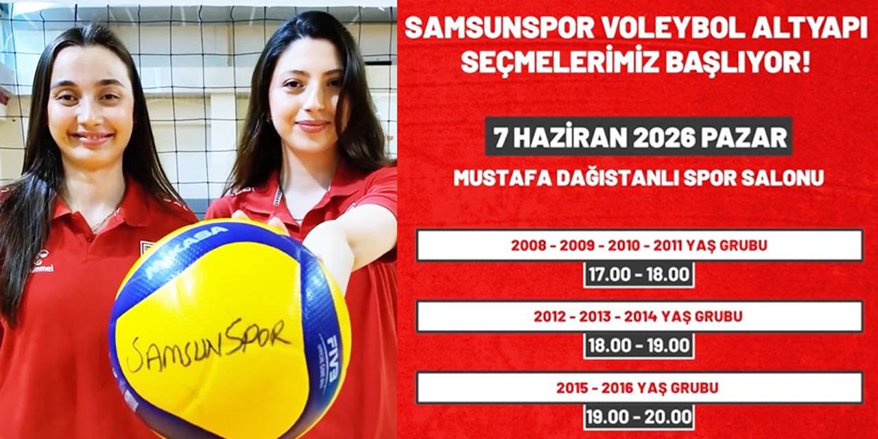 Altyapı seçmeleri başlıyor