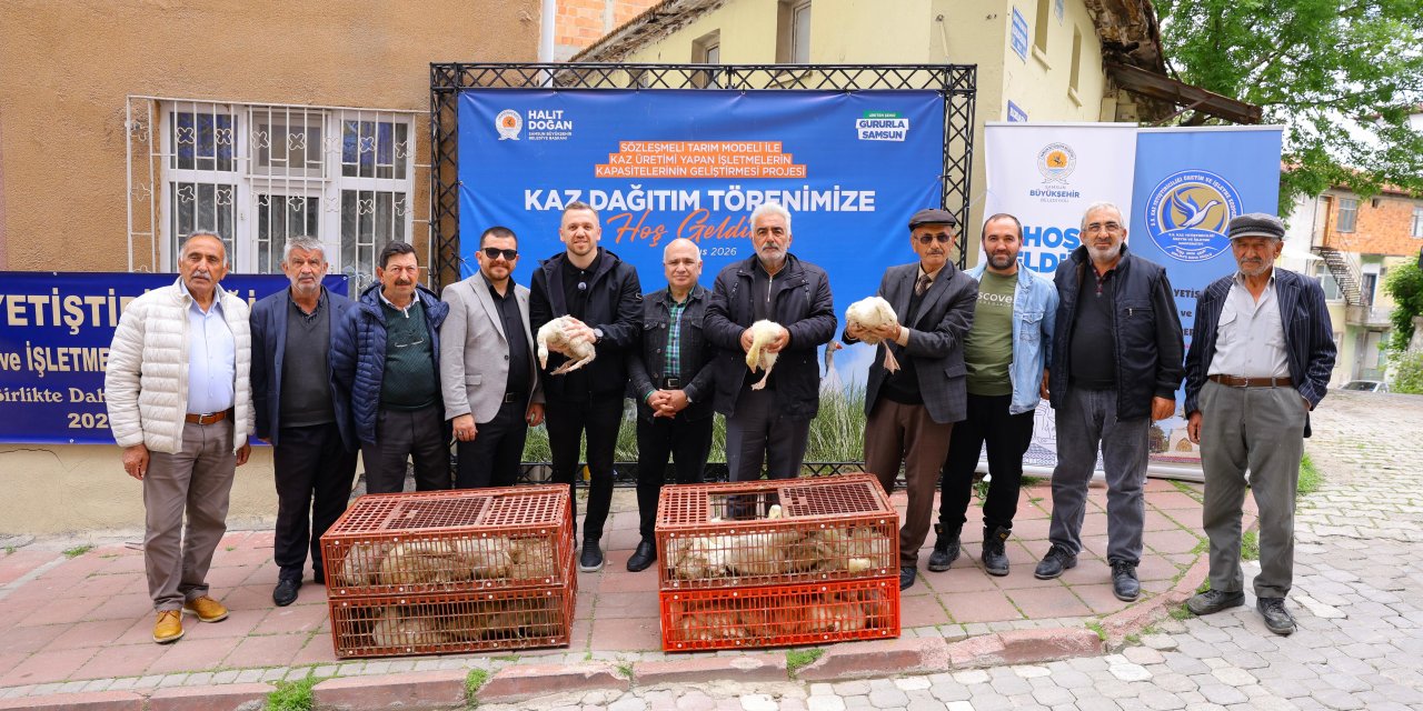 SBB'den üreticilere kaz desteği