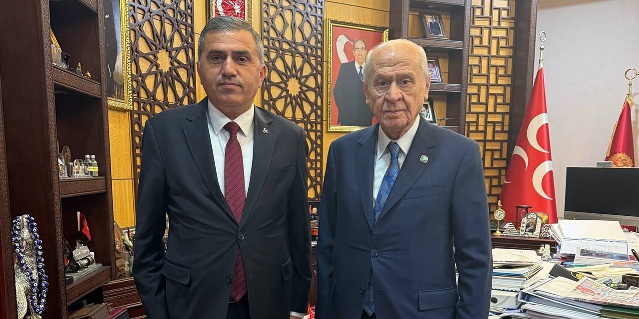 Başkan Mucur'dan Genel Başkan Devlet Bahçeli'ye ziyaret