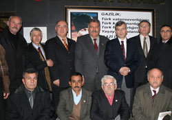 Özyer'den Gazi'lere ziyaret