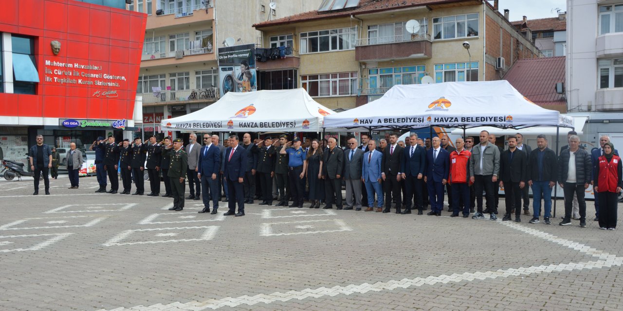 Atatürk'ün Havza'ya gelişinin 107'inci yıl dönümü kutlandı