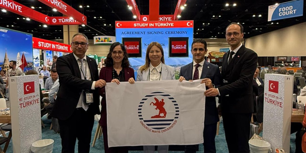 OMÜ, ABD’de düzenlenen NAFSA 2026’da iş birlikleri için sahada