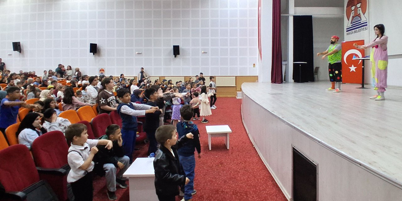 Çocuklar için etkinlik düzenlendi