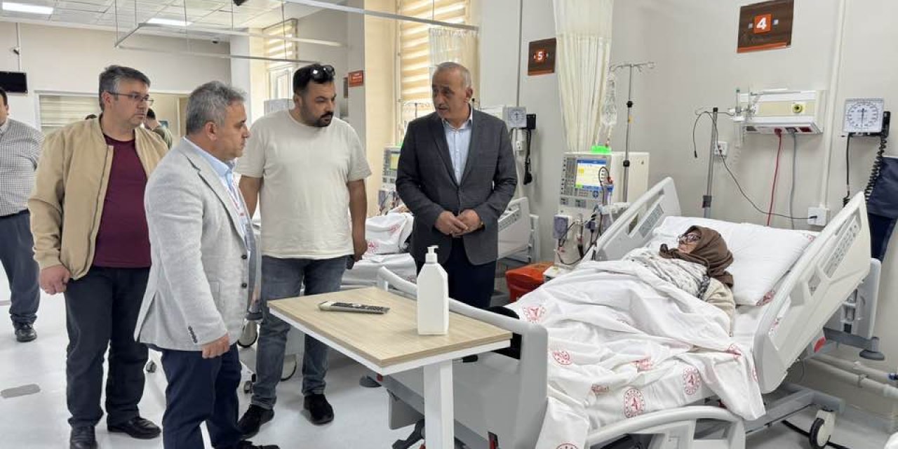 Diyaliz merkezi hasta kabulüne başladı