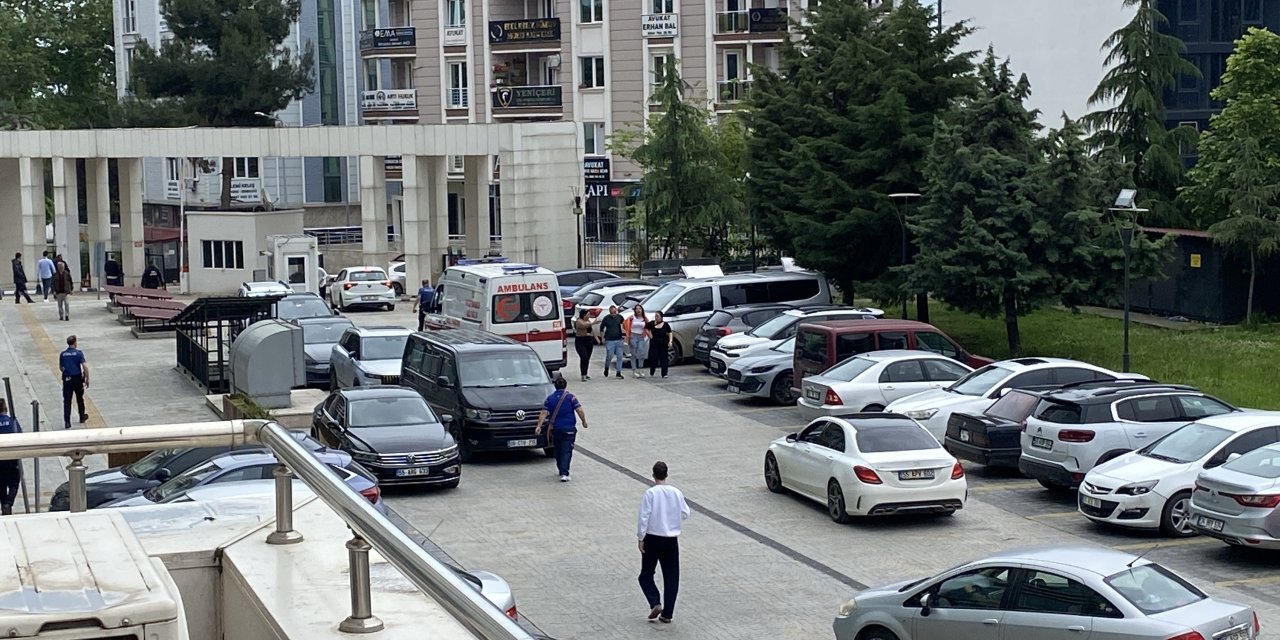 Samsun Adliyesi’nde taraftar arasında kavga çıktı