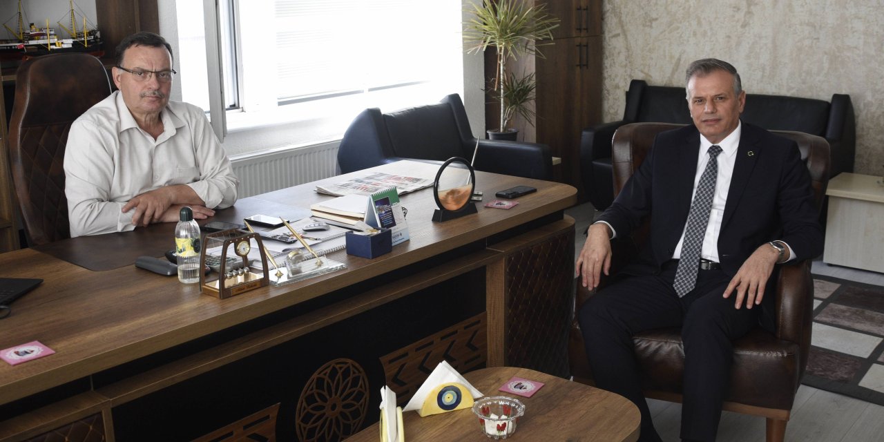 Kürşat Turpçu'dan Adnan Bahadır'a ziyaret