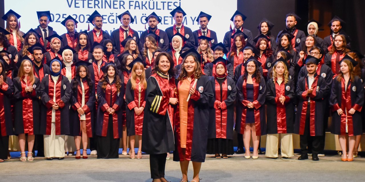 Mezuniyet coşkusu Veteriner Fakültesi ile başladı