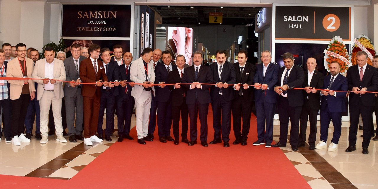 Samsun Exclusive Jewellery Show Kuyumculuk Fuarı başladı