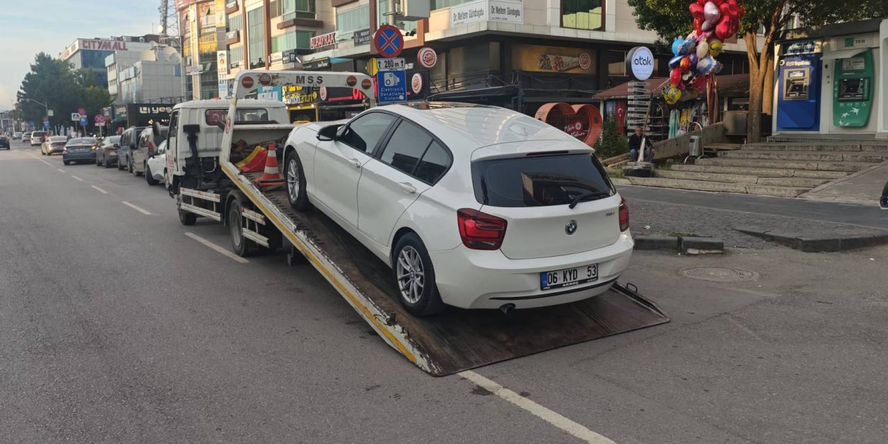 Samsun'da korsan taksi denetimi yapıldı
