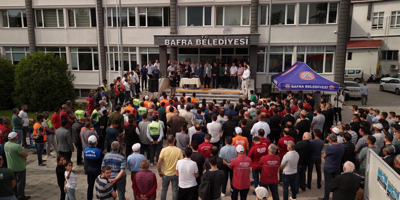 Bafra'da toplu iş sözleşmesi imzalandı