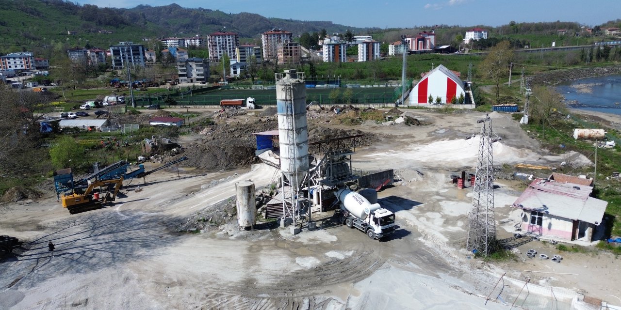Beton santraliyle hizmet hız kazandı