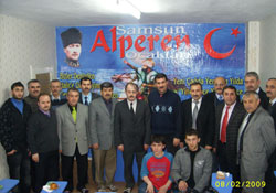 Türk Büro-Senden Alperen Ocaklarına ziyaret