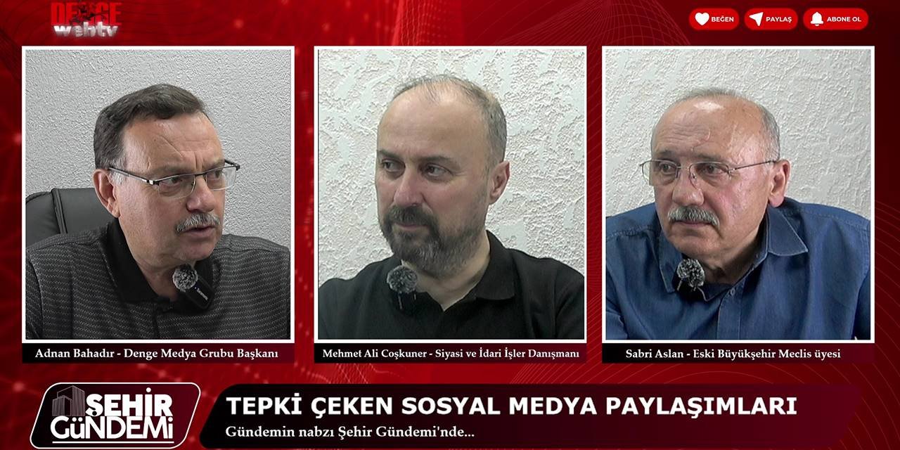 Şehir Gündemi yeni bölümü 20:00'da