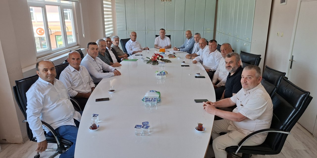 Samsun'da ilçe ziraat odası başkanları toplantısı yapıldı