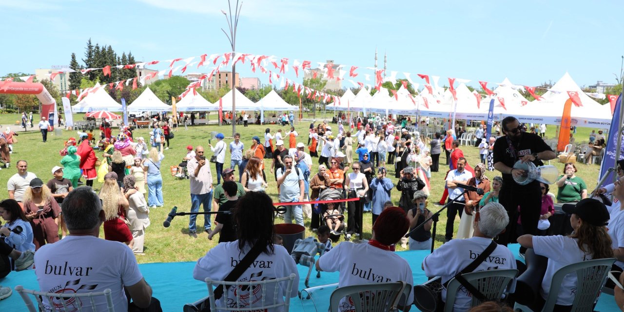Samsun'da Engelsiz Yaza Merhaba Şenliği düzenlendi