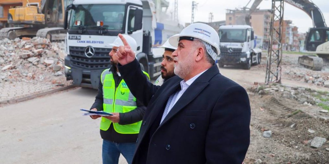 Canik'te tarihi dönüşüm sürüyor