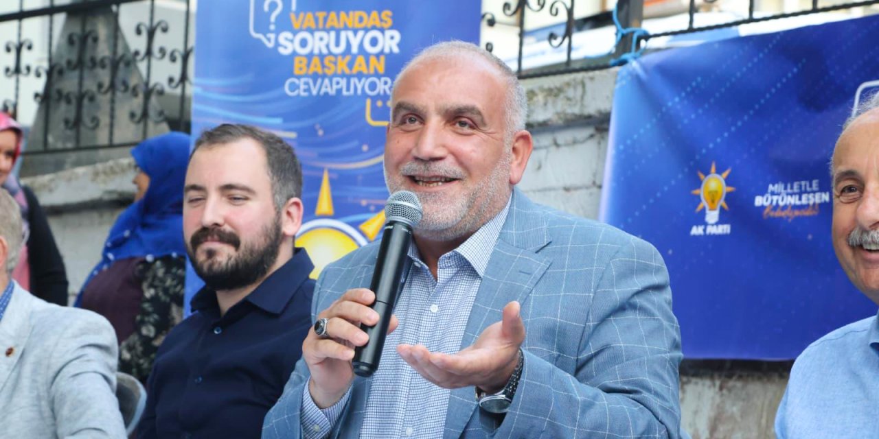 Vatandaş sordu Başkan Sandıkçı cevapladı