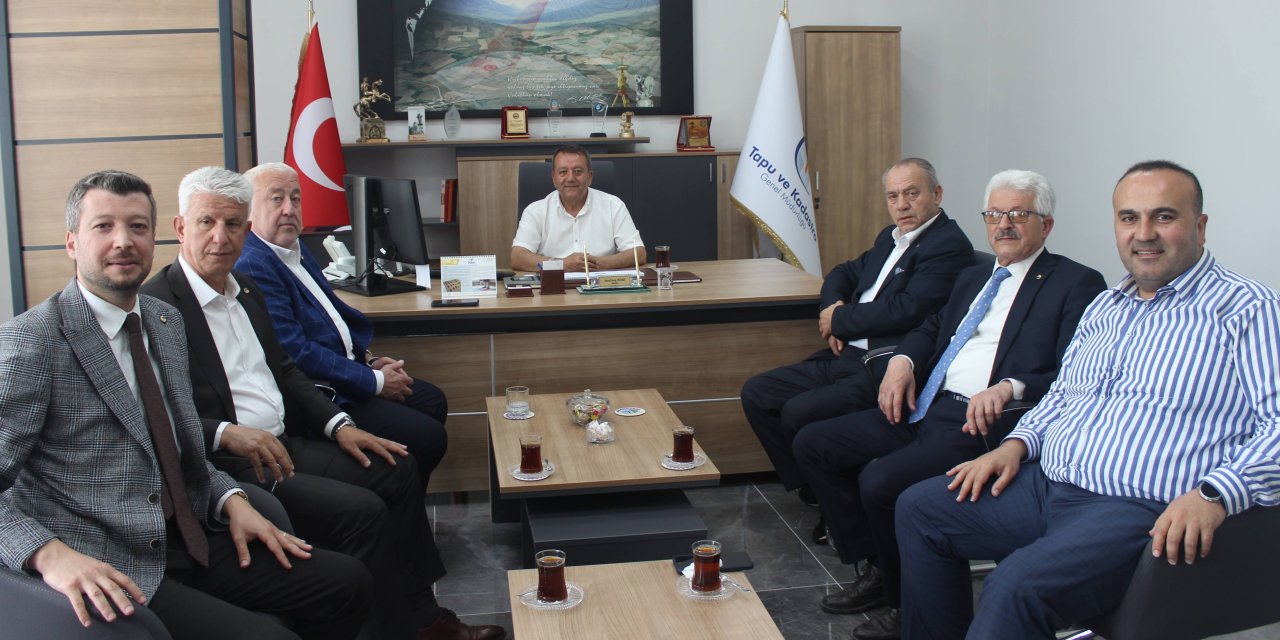 ÇTB heyetinden Müdür Köse'ye ziyaret