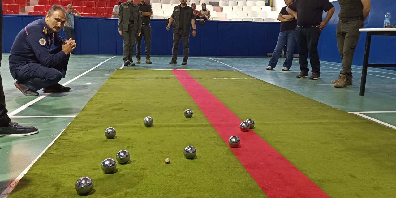 Havza Kaymakamlığı Bocce Turnuvası sona erdi