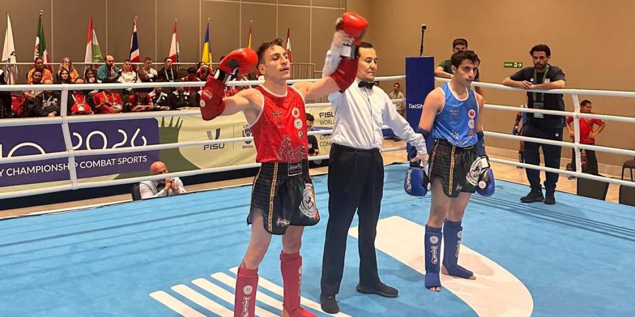 Samsunlu sporcu dünya şampiyonu oldu
