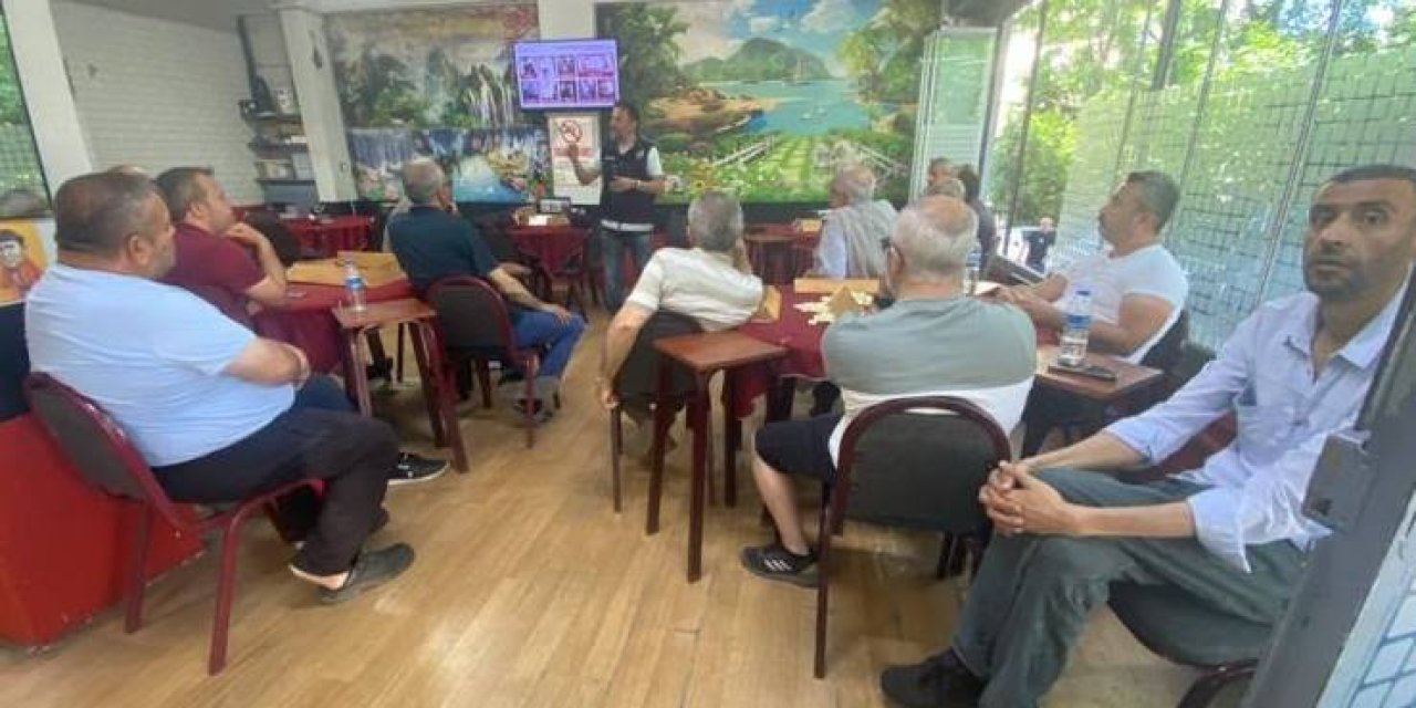 Samsun'da uyuşturucuyla mücadele eğitimi verildi