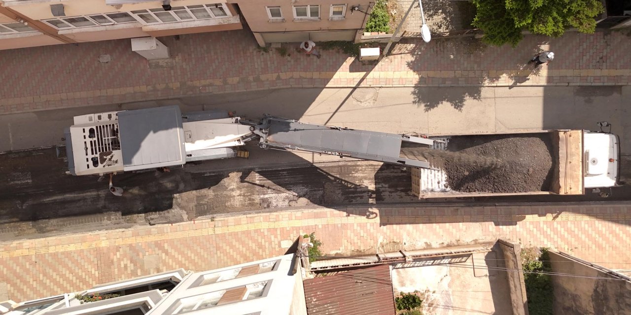 25 kilometrelik sıcak asfalt çalışması başlatıldı