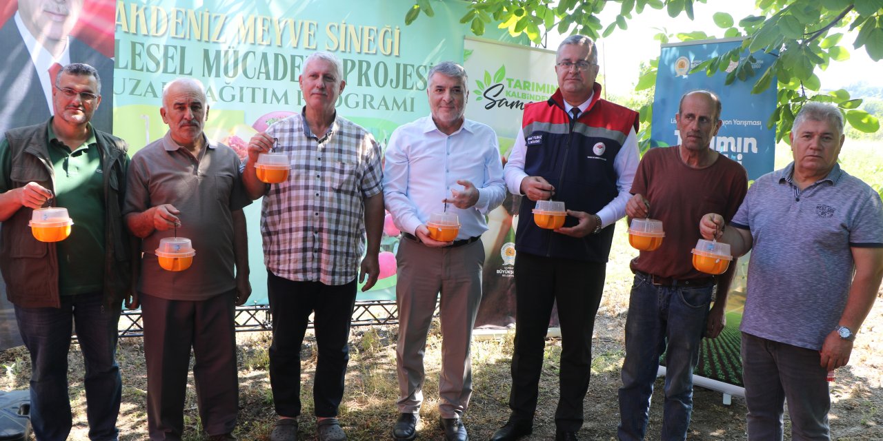 Samsun'da 110 üreticiye 1600 tuzak dağıtıldı