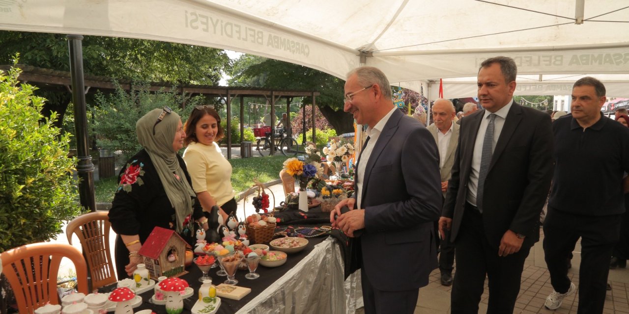 Çarşamba Halk Eğitimi Merkezi’nden kurs tanıtım kermesi