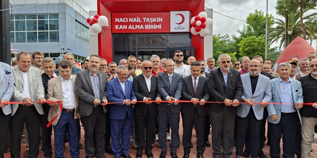 Kan Alma Birimi hizmete açıldı