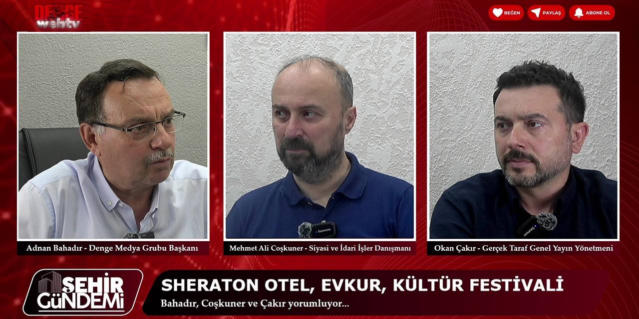 Şehir Gündemi yeni bölümü 20:00'da