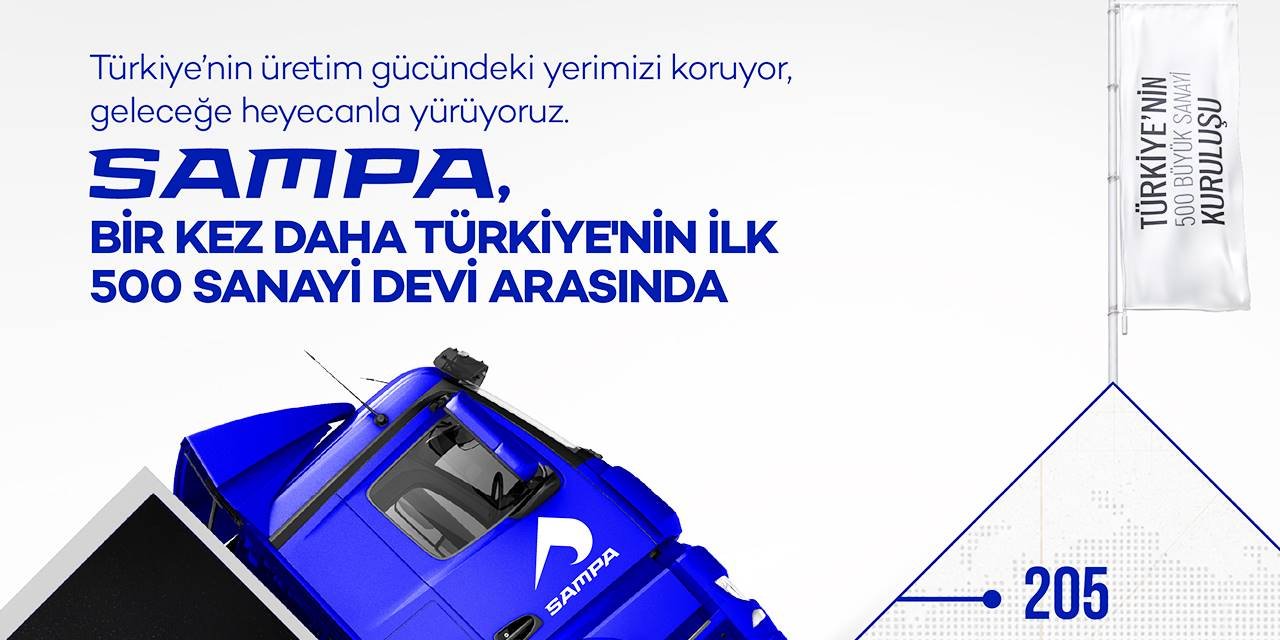 SAMPA en büyük sanayi kuruluşları arasında yerini aldı