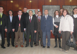 Özel eğitimciler Rektör Akanı ziyaret etti