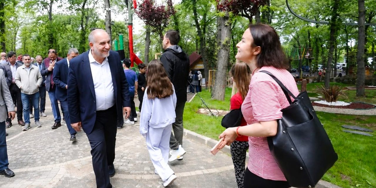 Karneyi aldılar Canik Macera Parkı'na koştular