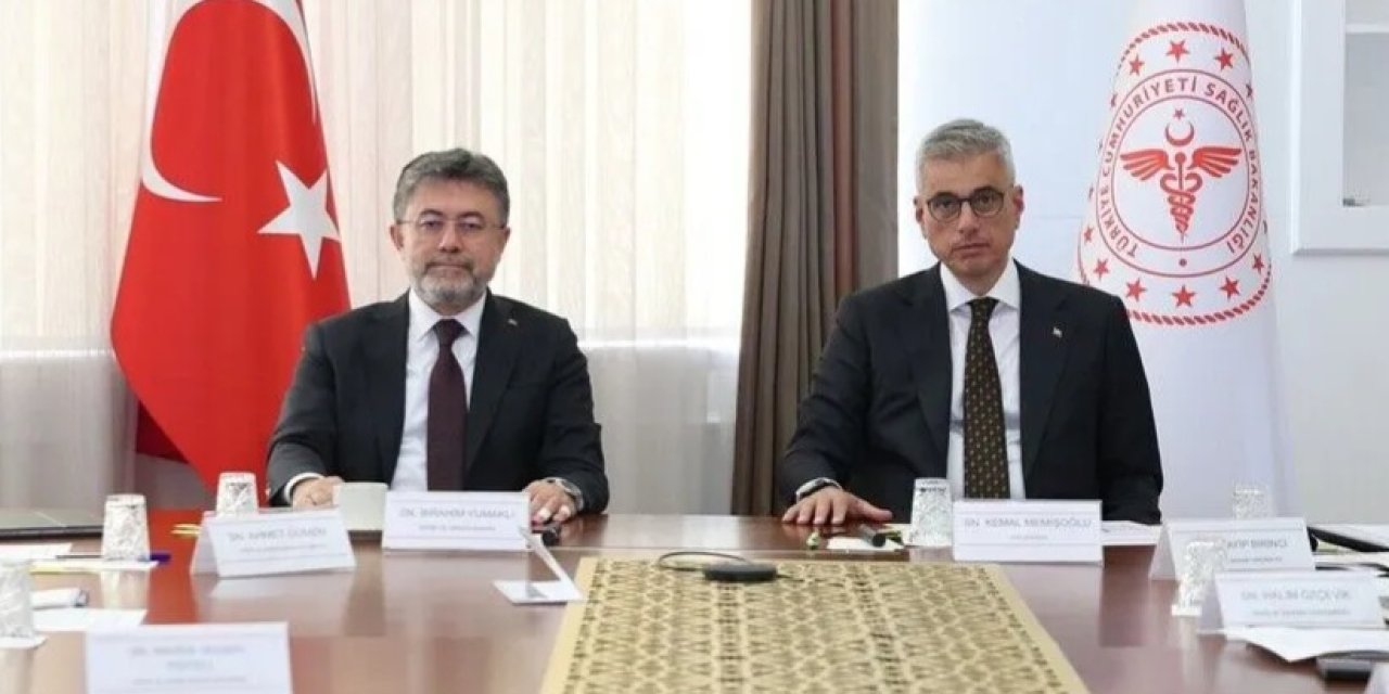 Bakanlar Memişoğlu ve Yumaklı'dan iş birliği toplantısı