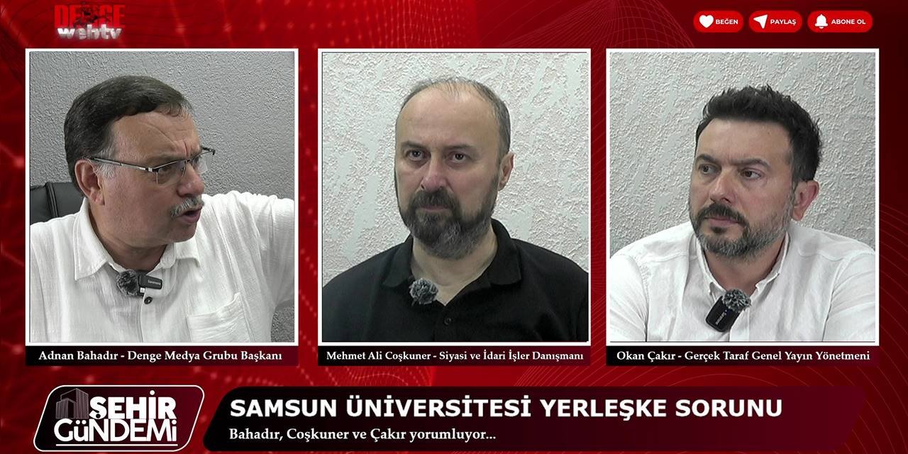 Şehir Gündemi yeni bölümü 20:00'da
