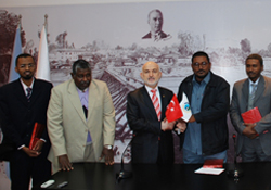 Sudanlı heyetten, Çarşamba TSOya ziyaret