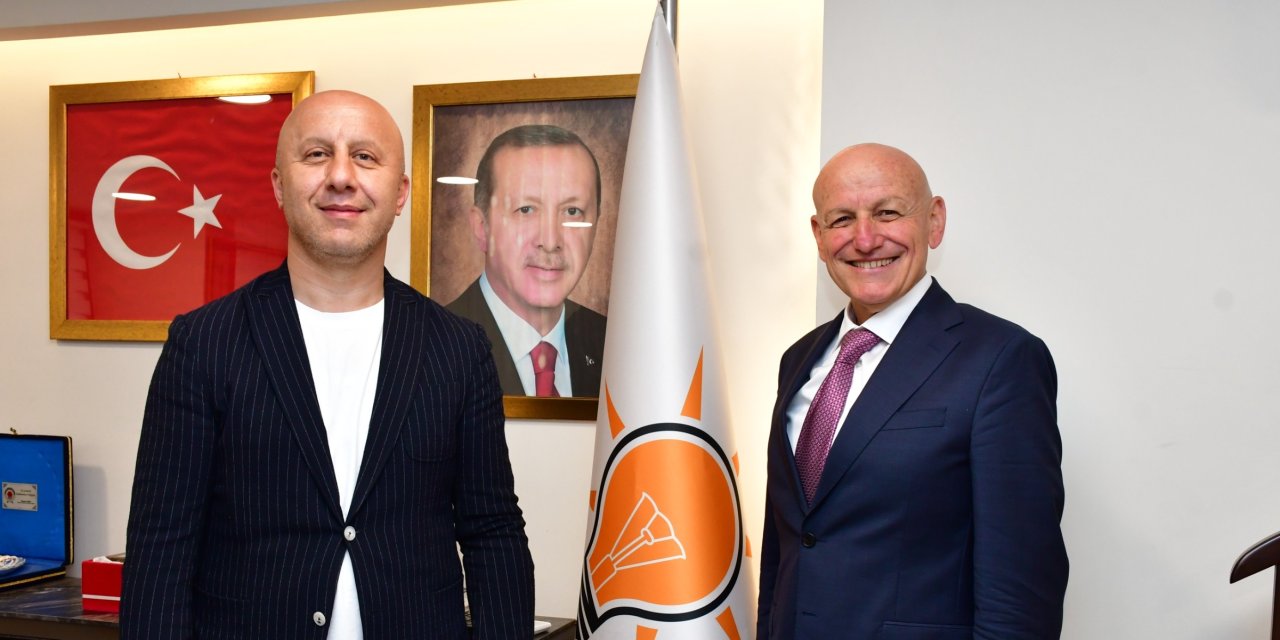 Terme Belediye Başkanı Kul'dan AK Parti İlçe Başkanlığına atanan Ertan'a ziyaret