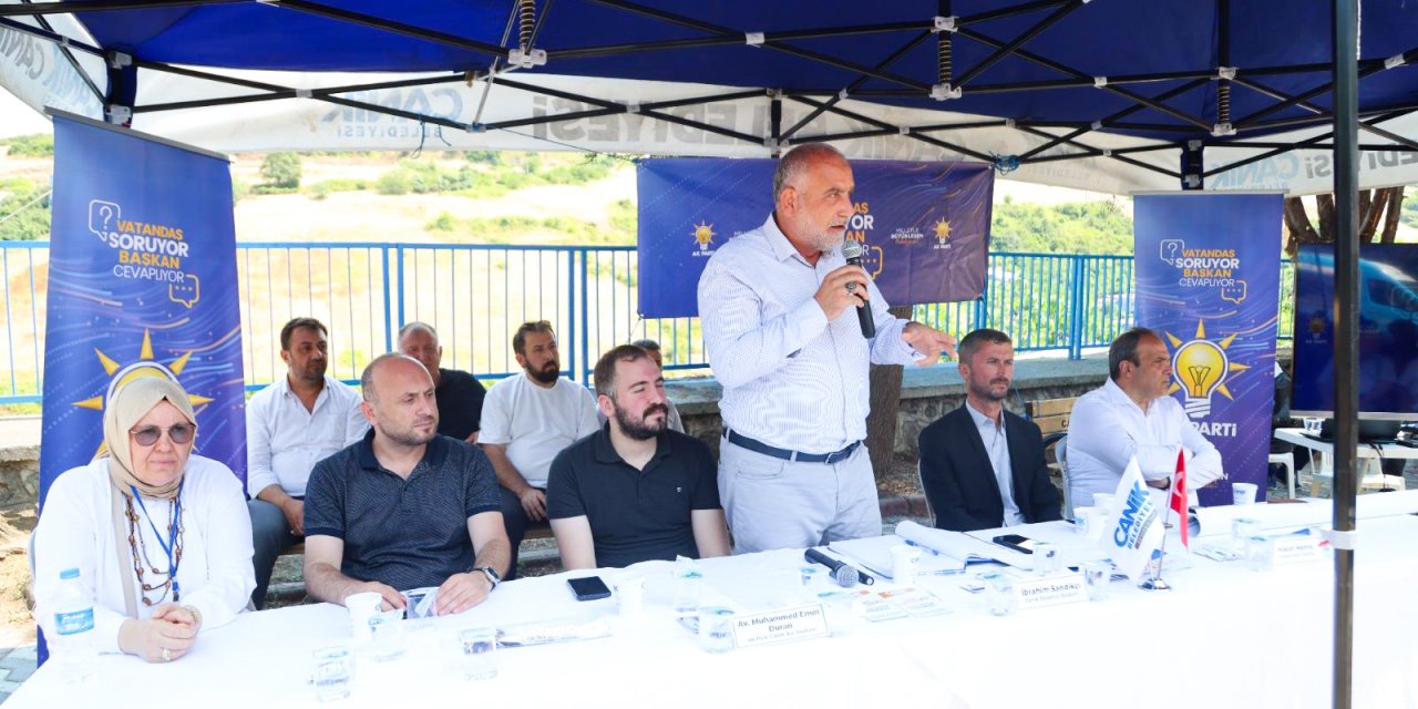 Vatandaş sordu Başkan Sandıkçı cevapladı