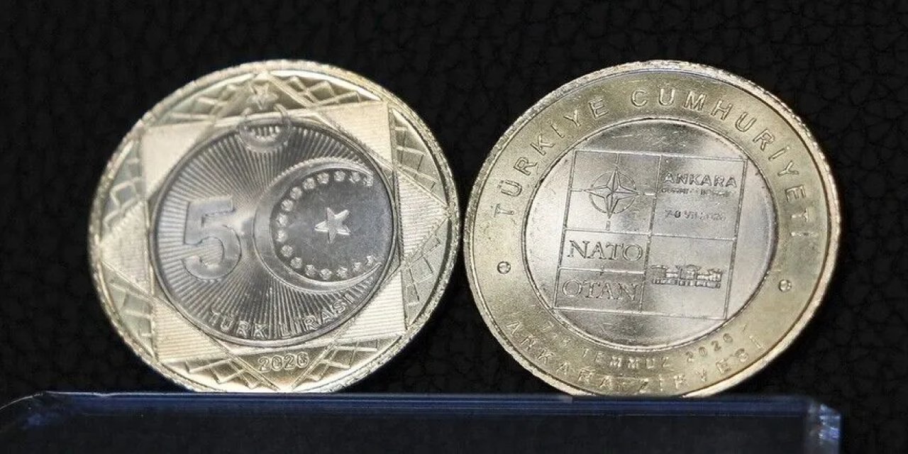 NATO Zirvesi'ne özel 5 lira basıldı