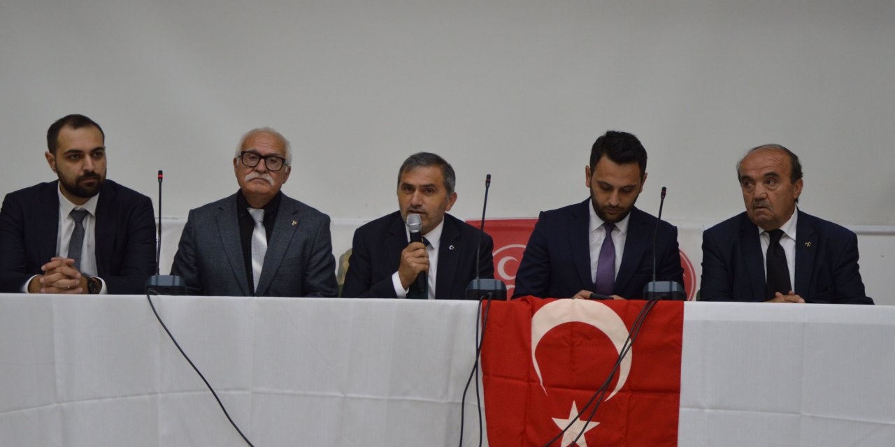MHP Havza İlçe Başkanlığına Bekir Cengiz seçildi