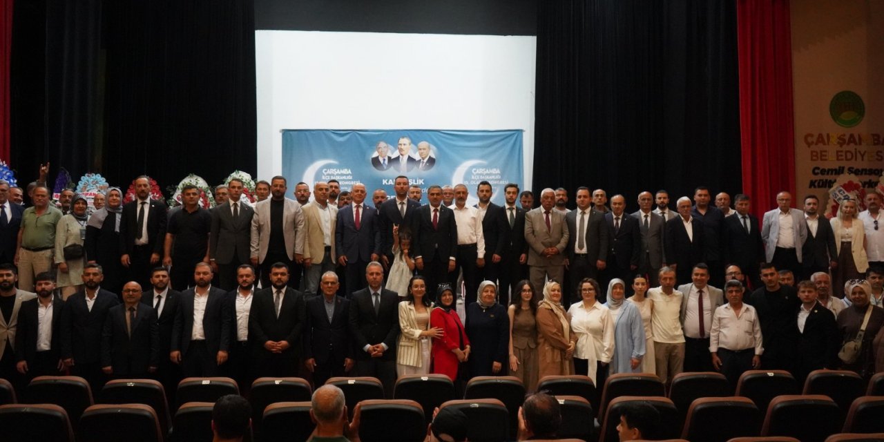 MHP Çarşamba'da 15. Olağan Kongre yapıldı