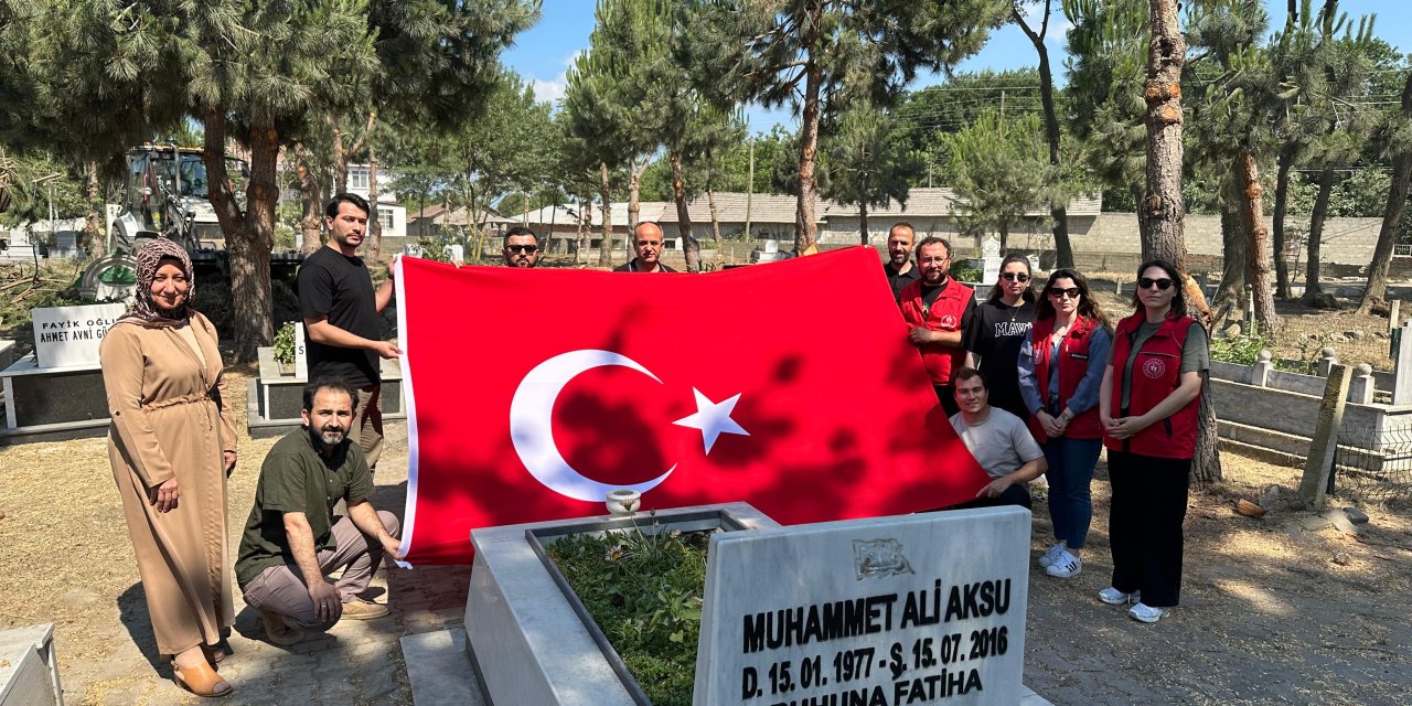Samsun'daki kabri başında anıldı