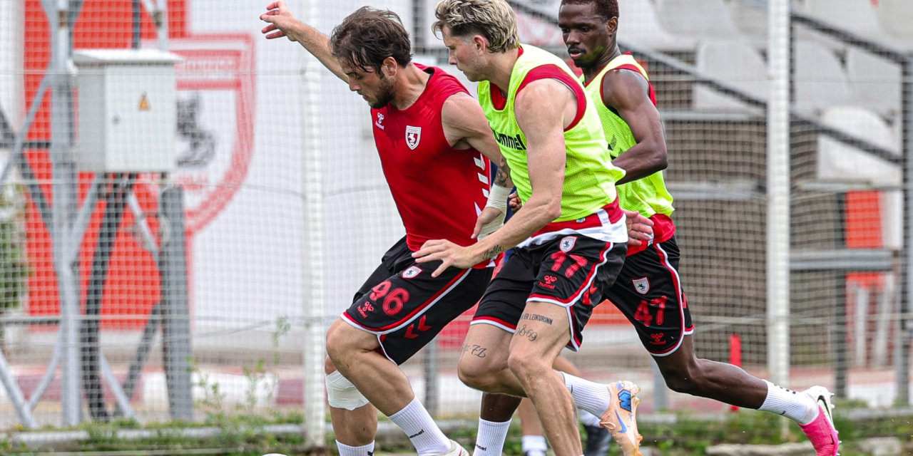Samsunspor'da İzin Öncesi Tempo Yükseldi