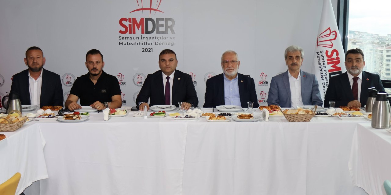 SİMDER Saadet Partisi heyetini ağırladı