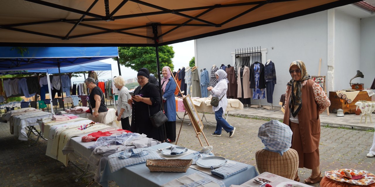 Atakum'un marifetli kadınları bu sergide buluştu