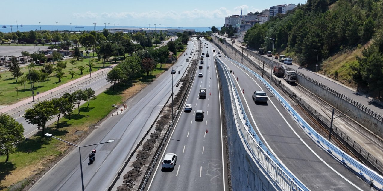 İki önemli bağlantı yolu trafiğe açıldı