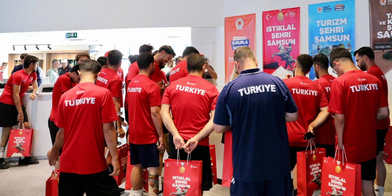 A Milli Ampute Futbol Takımı Samsun kampında
