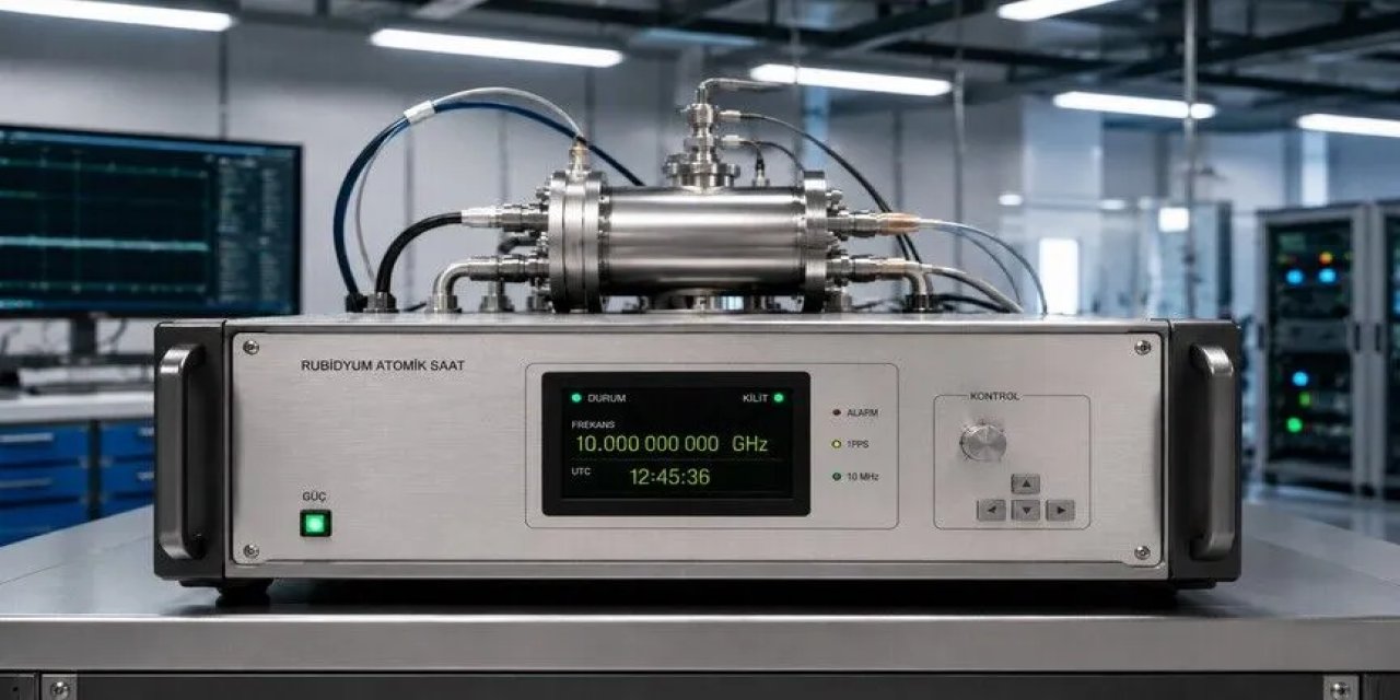 Türkiye'nin yerli atomik saati uzaya fırlatıldı