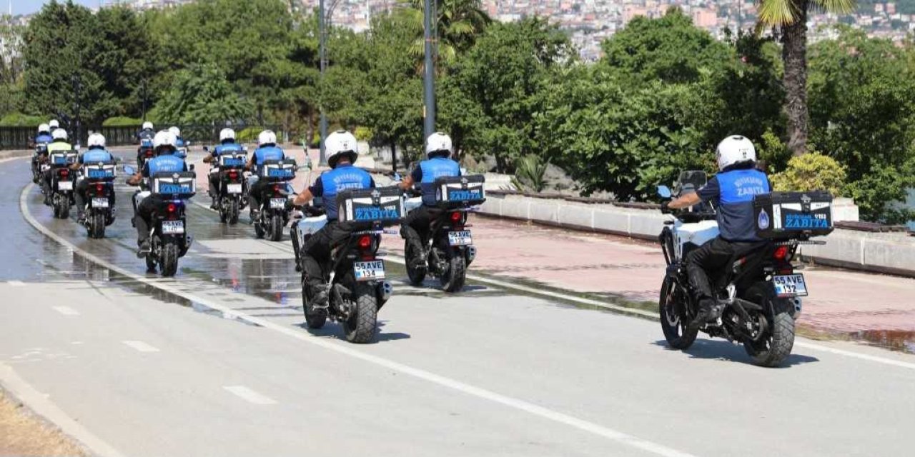Motosikletli zabıta ekipleri göreve başladı